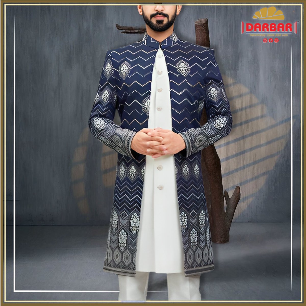 Step into the elegance of tradition, dance into the grandeur of celebration. Sway to the Sangeet in style.
.
.
.
#darbarmenswear #mensfashion #wedding #indianwedding #sangeetoutfit #engagement #desifashion #festivewear #sangeetnight #trending #viral #bestoutfit #mensethnicwear