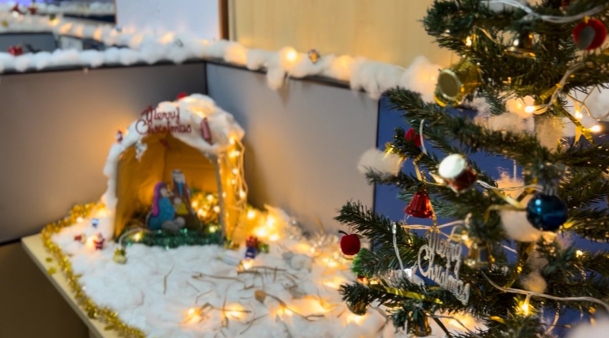 ImageCoreLab1's tweet image. In the spirit of unity and festive joy, our Telerad Group office transformed into a haven of holiday magic this Christmas day. 

#TeamworkMagic #FestiveUnity #CollaborativeSpirit #HolidayJoy #ExceptionalTeam #ChristmasCelebrationRony