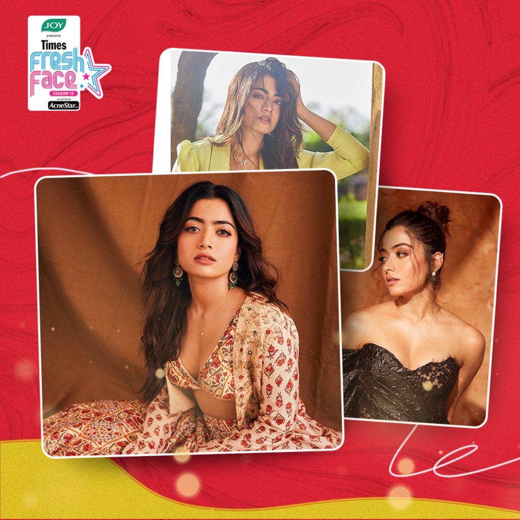 TimesFreshFace's tweet photo. From owning the Times Fresh Face stage to conquering the silver screens of Bollywood - @iamRashmika’s #FreshFactor has taken her on an incredible journey!
(continued…) https://t.co/dZe63OWZCH