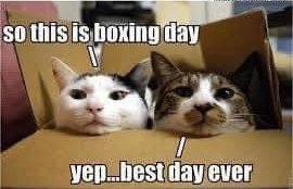 IBDBatman's tweet photo. Happy #BoxingDay
Happy #StStephensDay
Happy #LeftoversDay
๐๐
๐โ๐
๐๐ #IBDBatman https://t.co/7UUSWFIl48