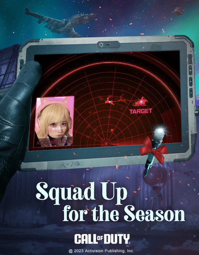 oliver_game4401's tweet image. CallOfDuty からのメール開いたら
おもしろいの見つけた‼️

カスタムホリデーカード作ったよ🎉
#CallofDuty  
#cod3  #MW3