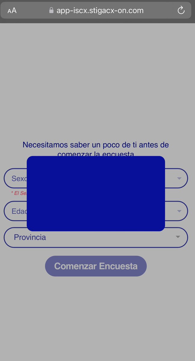 RociR86's tweet photo. @wearetesters el test Barcelona se queda bloqueado y no deja seleccionar las opciones https://t.co/hmZSa41YbO