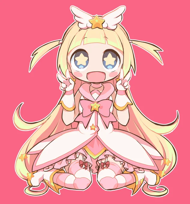 マジカルミルヒちゃん()をまた描かせて頂きました。以前描かせて頂いたものと併せて、冬コミでアクリルキーホルダーやステッカー販売されるようなので、よろしくお願いします 