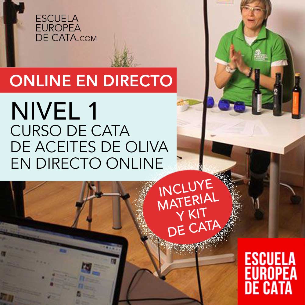 Nivel 1 Cata Aceites de Oliva Online en directo 17 enero de 16 a 18.30 h.: escuelaeuropeadecata.com/producto/nivel…