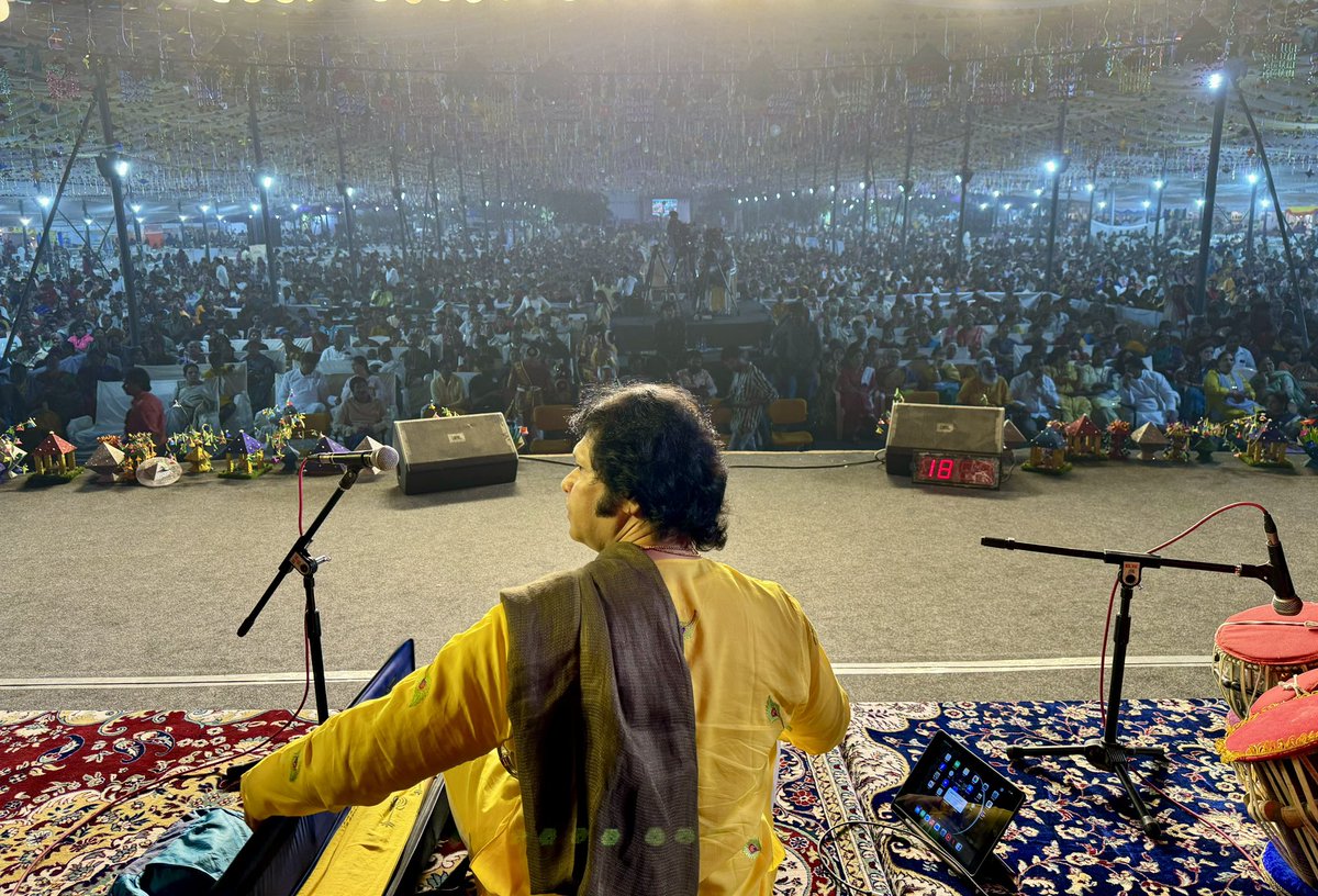 Performed yesterday at Maheshwara Maha Pyramid Ashram at Kadthal, Near Hyderabad