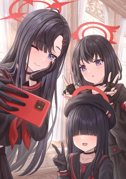 「撮るっすよ～」 #ブルアカ