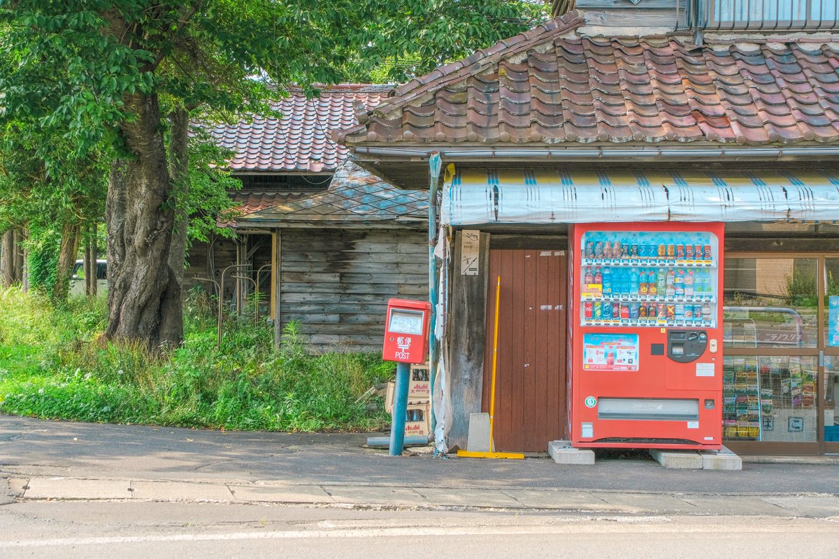 ジブリのワンシーンのように。