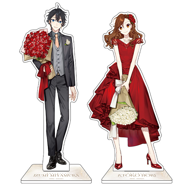 SQEX_eSTORE's tweet photo. 「Gファンタジー30th Anniversaryミュージアム」描き下ろしメインビジュアルが大きなアクリルスタンドに。『ホリミヤ』堀京子/ 宮村伊澄、『地縛少年花子くん』花子くん/八尋寧々、『黒執事』セバスチャン/シエル、『東京エイリアンズ』郡司晃/天空橋翔のご用意。#GF30
https://t.co/nOCuqUdBWQ https://t.co/lPUcW7z6ow