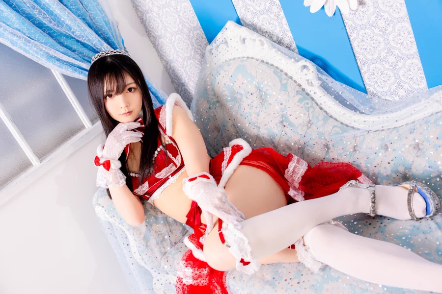 Asian girl Christmas costume