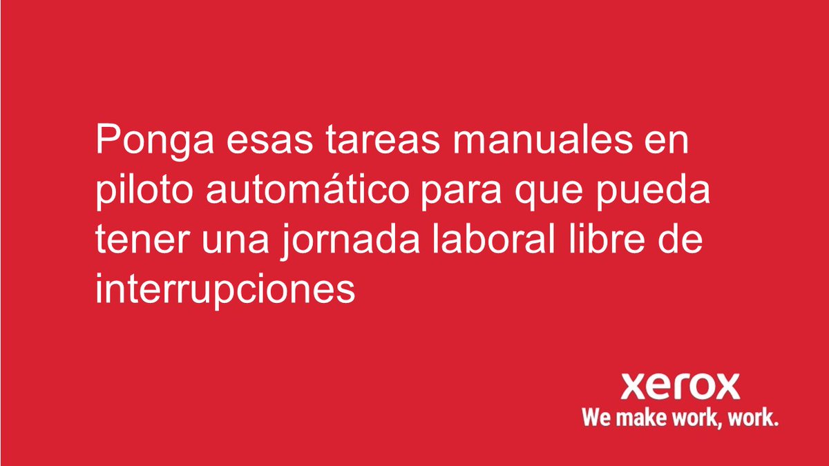 XeroxEspana's tweet image. ¿Baches durante la jornada laboral? No si nuestras soluciones de digitalización le facilitan el trabajo.

Descubra cómo Xerox® puede mejorar su flujo de trabajo: 
xerox.bz/3TKWSKK

#wemakeworkwork #Digitization #Automation #DataManagement