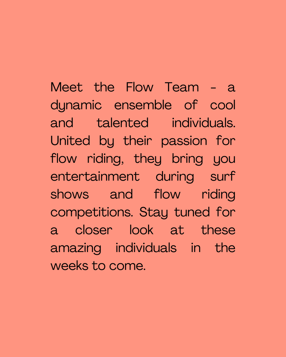 SurfHouseHEL's tweet image. Who are the people you see during surf shows? Our Flow Team! 🤩🏄‍♂️☀️  #SurfHouse #SurfHouseHelsinki #FlowTeam #FlowRider #FlowRiding #Athletes