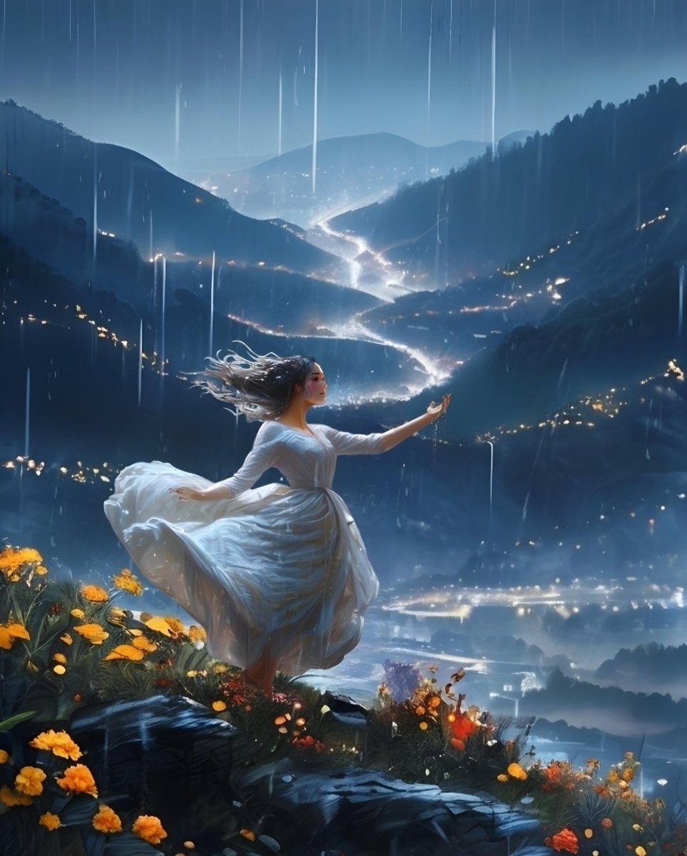 Each raindrop, a symbol of purification, cleansing the spirit &amp; renewing the soul. Embracing solitude allows for introspection, connecting us to deeper realms within. Amidst nature's rhythmic dance, find moments of stillness to nourish your spiritual journey. 🌿✨
 
GA/GM/GE ❤