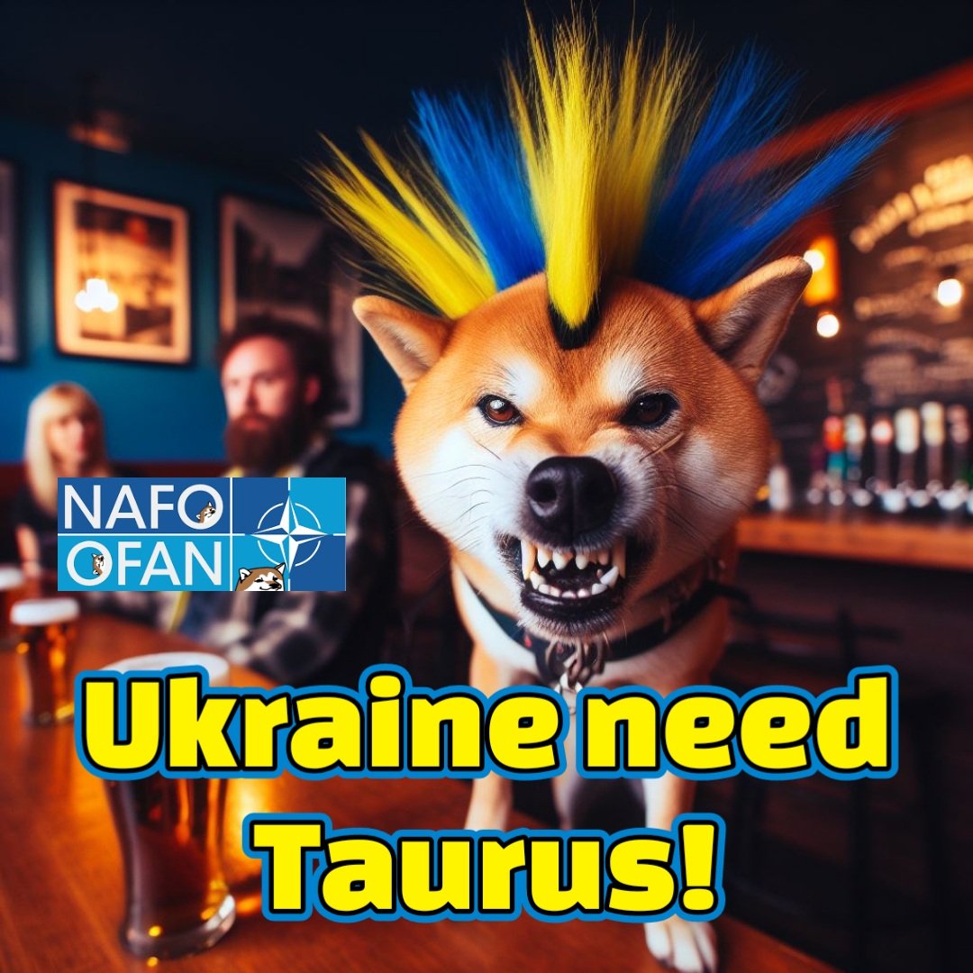 🇺🇦🫡🇺🇦
#TaurusForUkraine 
#RussiaIsATerroristState 
#RusslandIstUnserFeind
#WirWerdenLauter
#SlavaUkraini 
#SendTaurus