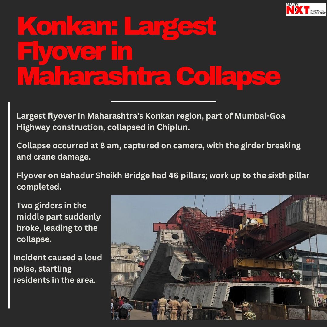 RealtyNXT's tweet image. Unveiling the Top 7 Under-Construction Infrastructure Project Collapses in India 2023! If you&apos;d like more information about these incidents, Swipe Right!!!!

#RealtyNXT #InfrastructureCollapse #SafetyFirst #ConstructionAccidents #TragedyAlert #BuildingCollapse #ConstructionSafety