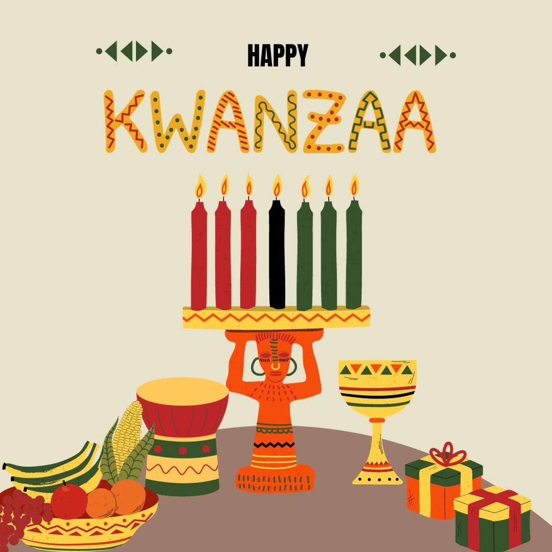 InfiniteLgcyOPO's tweet image. Wishing you a joyous Kwanzaa filled with purpose, unity and celebration! May this festive season bring you peace and happiness. 🕊️🕯️ #KwanzaaJoy #UnityInCelebration