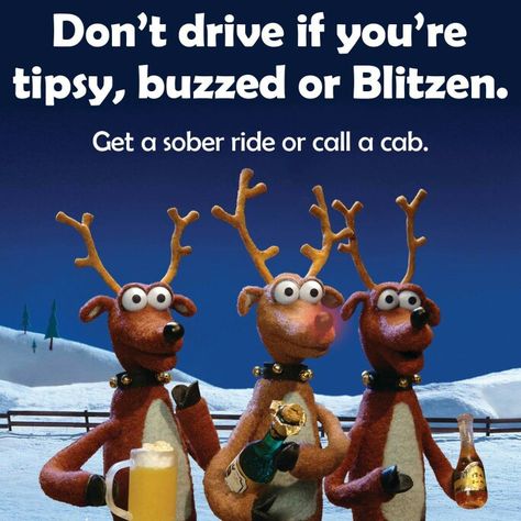 Tis the season for lively festivities. Be sure to remain safe and responsible.