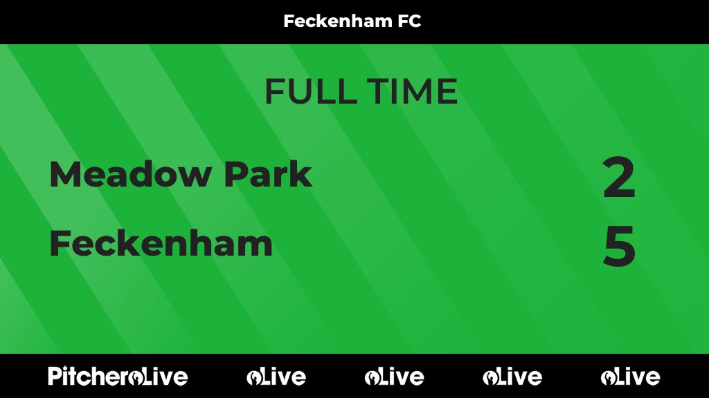 FULL TIME: Meadow Park 2 - 5 Feckenham
#MEAFEC #Pitchero
pitchero.com/clubs/feckenha…
