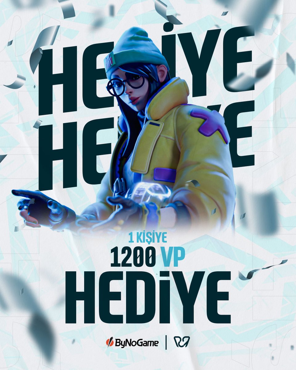 PCIFIC DROP KIYINA VURDU! 📢 Şampiyon olmamızın şerefine kulübüm PCIFIC ile beraber bir kişiye 1200 VP hediye ediyoruz! 💃 Yapman gerekenler: 💠 @PCIFICespor, @bynogame ve beni takip et. 💠 Bu gönderiyi yeniden paylaş. Sonuçlar yeni yılın ilk günü açıklanıyor! ℹ️ #XmasGift