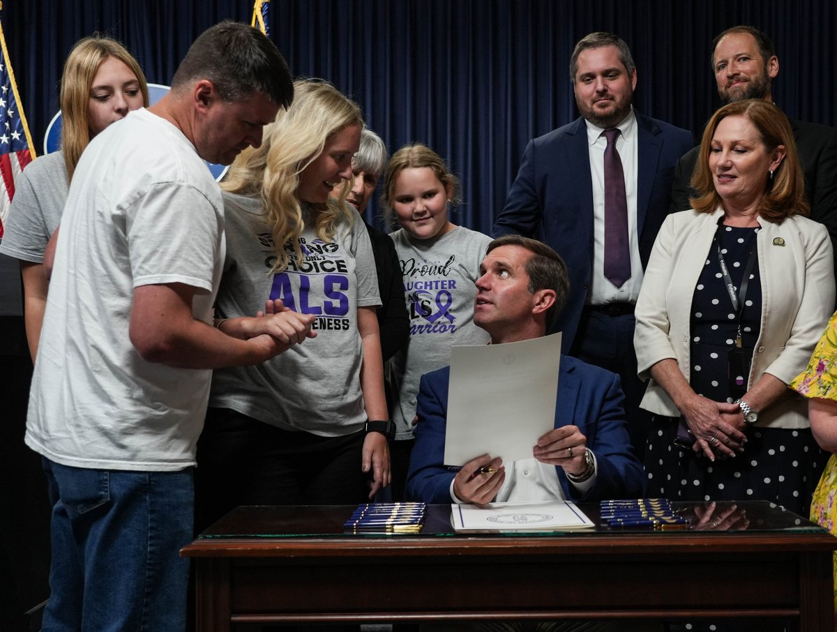 Diagnosed with ALS in 2022 at the age of 39, Katie had no idea the challenges she would face with insurance companies so she could receive the critical care and equipment she needs. 

Now she is using her voice to make real change for the #ALS community: bit.ly/katie-adams