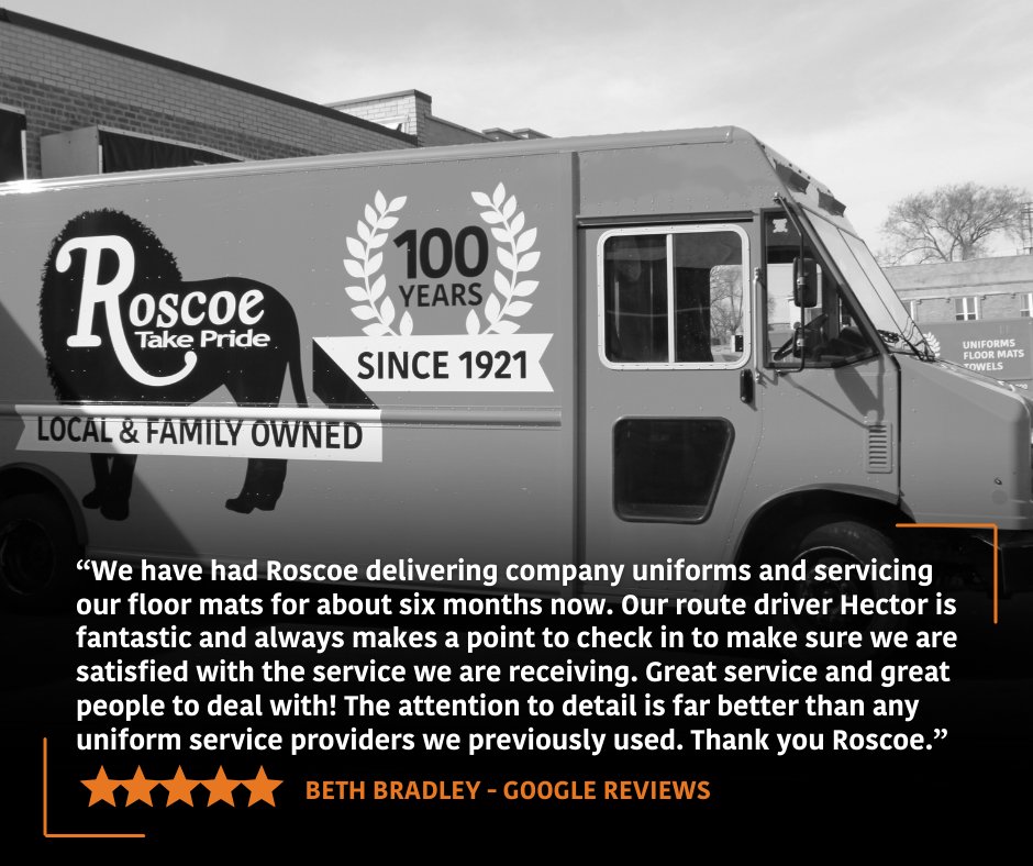 Thank you, Beth, for sharing your experience with Hector and Roscoe!

We take pride in our attention to detail and making sure you are 100% satisfied with our services!

Click the link to learn more. eroscoe.com/about/