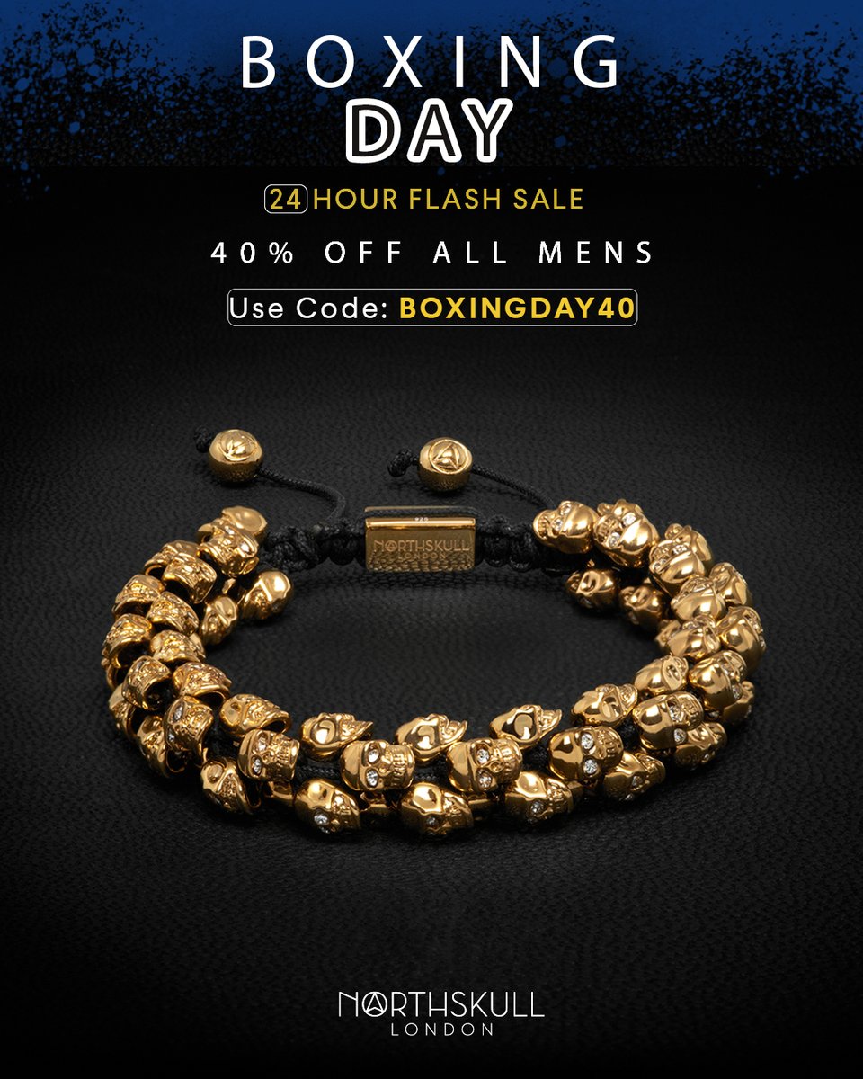 OUR BOXING DAY SALE IS NOW ON! GET 40% OFF ALL MENS | USE CODE: BOXINGDAY40
SHOP NOW: ow.ly/aB4I50QlLkF

ENDS MIDNIGHT CST … DON'T MISS OUT !