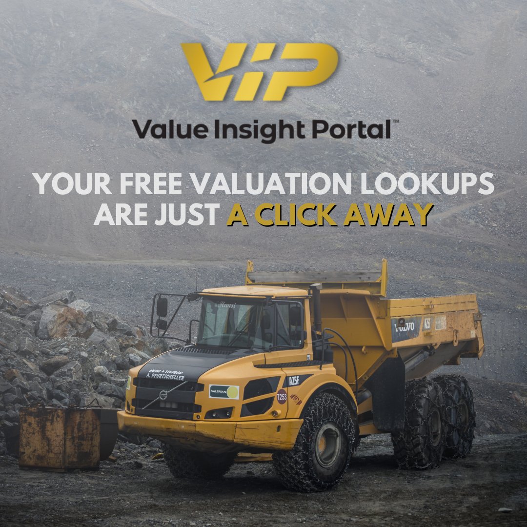 🌟 Elevate your equipment game with the Value Insight Portal! 🚀 Discover a world of FREE equipment evaluations at your fingertips.

🔗 Explore now: ValueInsightPortal.com

#ValueInsightPortal #EquipmentValues #MarketData #FreeValuations #IndustryInsights