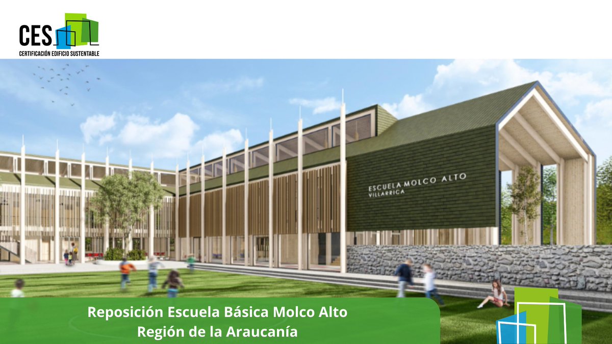 🌟 Ha ingresado un nuevo edificio al proceso CES. Se trata de la Reposición Escuela Básica Molco Alto, de la región de La Araucanía.

Conoce al equipo encargado👉 certificacionsustentable.cl/reposicion-esc… 

#CES #CESustentable #ConstrucciónSustentable