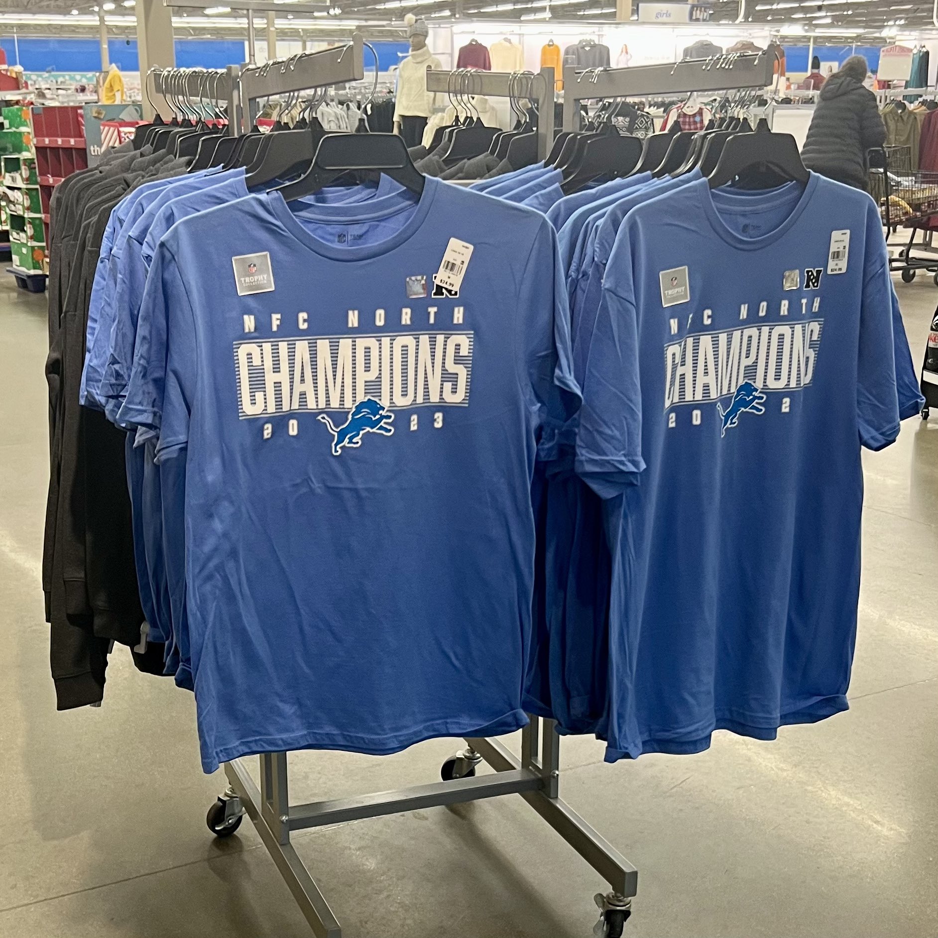 Detroit lions clearance shirts at meijer