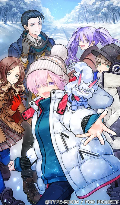 【お知らせ】来年1/26〜28に中国で開催される簡体字版FGO7周年イベント[FGO Fes2024]のキービジュアルを描かせて頂きました!よろしくお願いいたします!  #FGO 