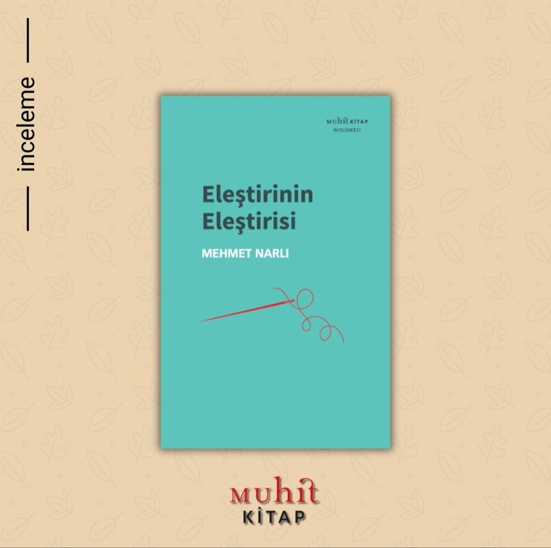 Eleştirinin Eleştirisi isimli eseriyle ESKADER tenkit ödülüne layık görülen kıymetli yazarımız Prof. Dr. Mehmet Narlı'yı tebrik ediyoruz.