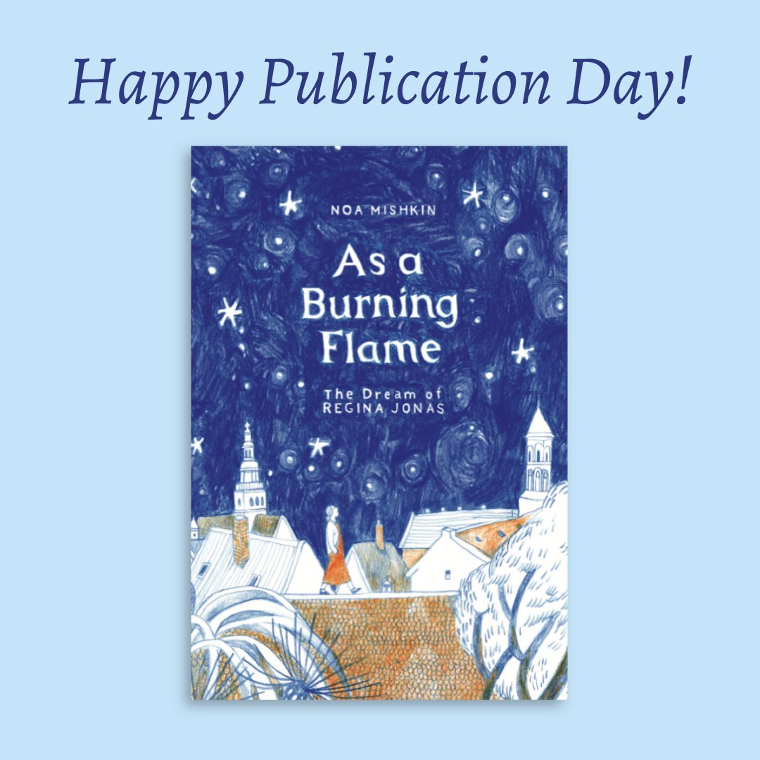 Happy publication day to "As a Burning Flame: The Dream of Regina Jonas" by Noa Mishkin!

Order your copy now at the link in bio 🕯️

loom.ly/SyNPnGk