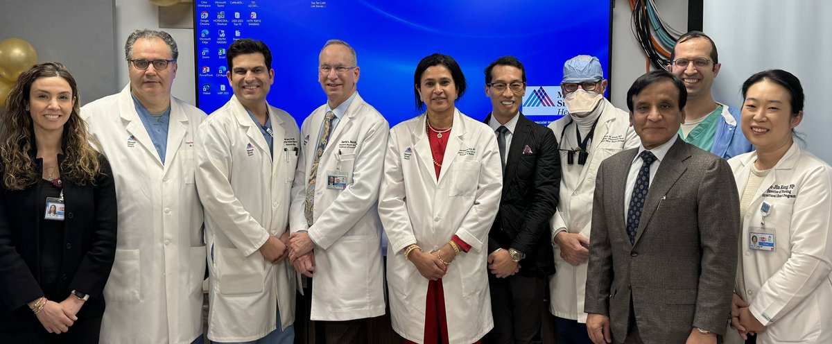 Huge milestone @MountSinaiHeart @MountSinaiNYC @IcahnMountSinai as we 📈>💯 #MitraClips #Mitral #TEER in 2023. Congrats our A++ ❤️team of structural ❤️cardiologists, surgeons & imagers! @DoctorKini @DrSaminKSharma @DrDavidHAdams @DrStamLerakis @LucySafi @KHERA_MD @ParasuramMD