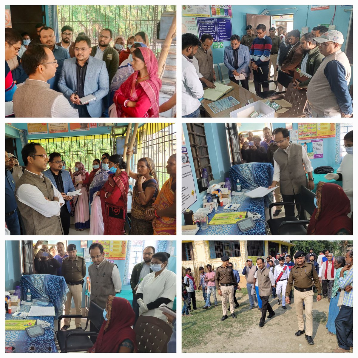DM_Katihar's tweet photo. To strengthen #AspirationalBlockProgram in Katihar district, done supportive supervision visit at HWC -Balethimahespur & HWC- Dumariya in Kursela block to understand service delivery status and steps for improvement with BDO, DCQA ,MOIC and Piramal Foundation-ABC District Team. https://t.co/SEfGNq81TU