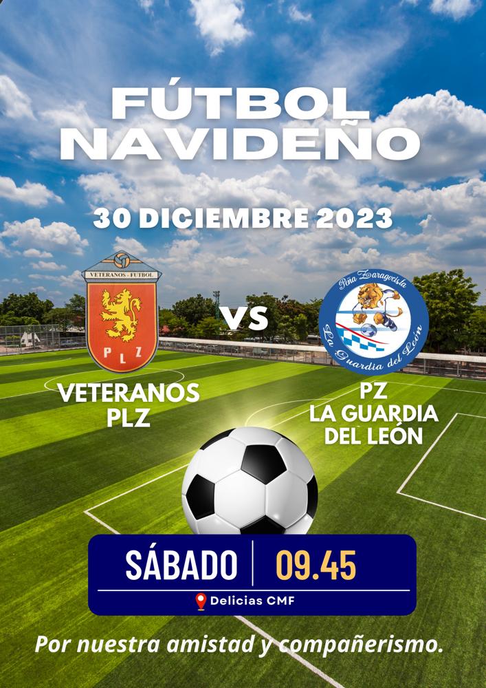 Ya está todo preparado para el gran partido Navideño ⚽️