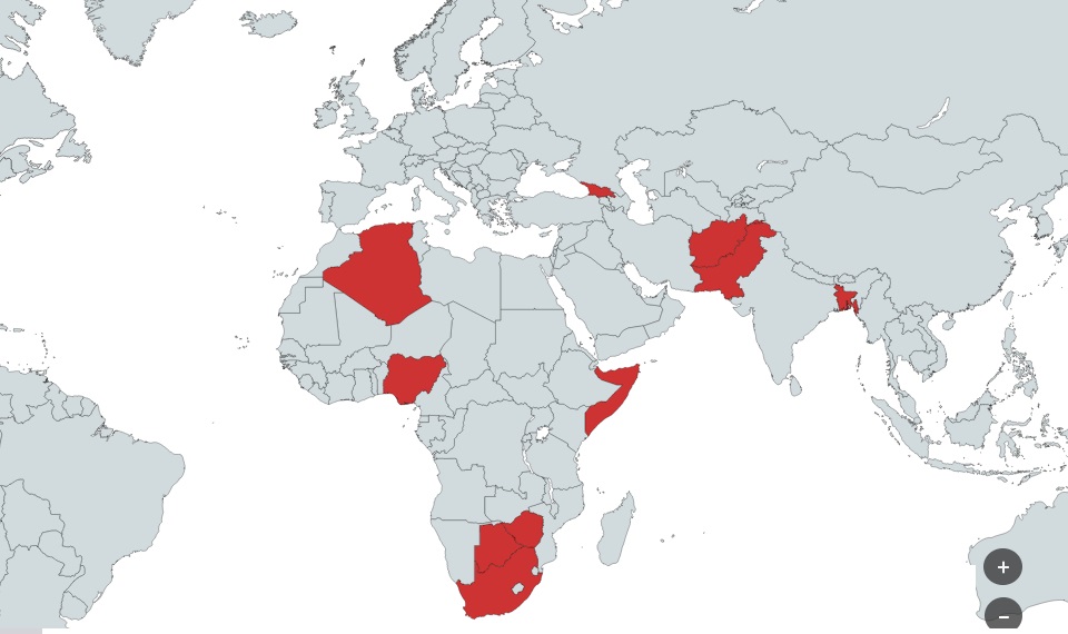 nwl88444048's tweet image. This was the recent Top #10 for the State accommodating asylum applicants, and this is where these countries are on the map. Of note is Georgia, our Eurovision rivals, designated a &quot;safe country&quot;, and Bangladesh from where &quot;arrivals&quot; are rocketing.
#Rulesbased