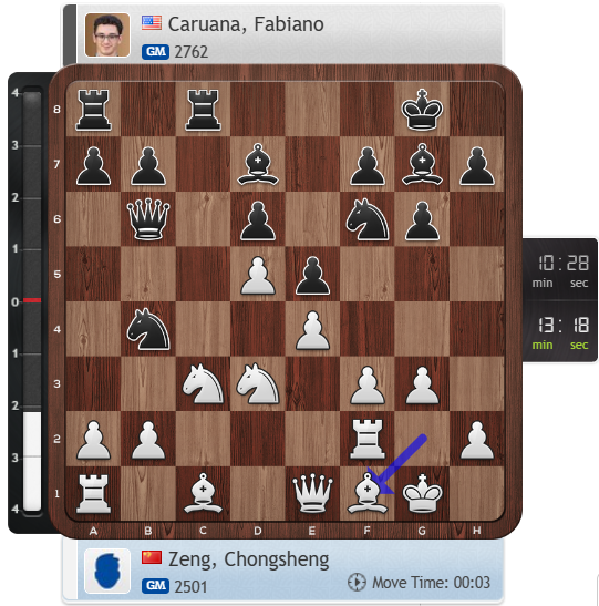 Did Caruana really miss 16...Nc2 here?!
#RapidBlitz #C24live