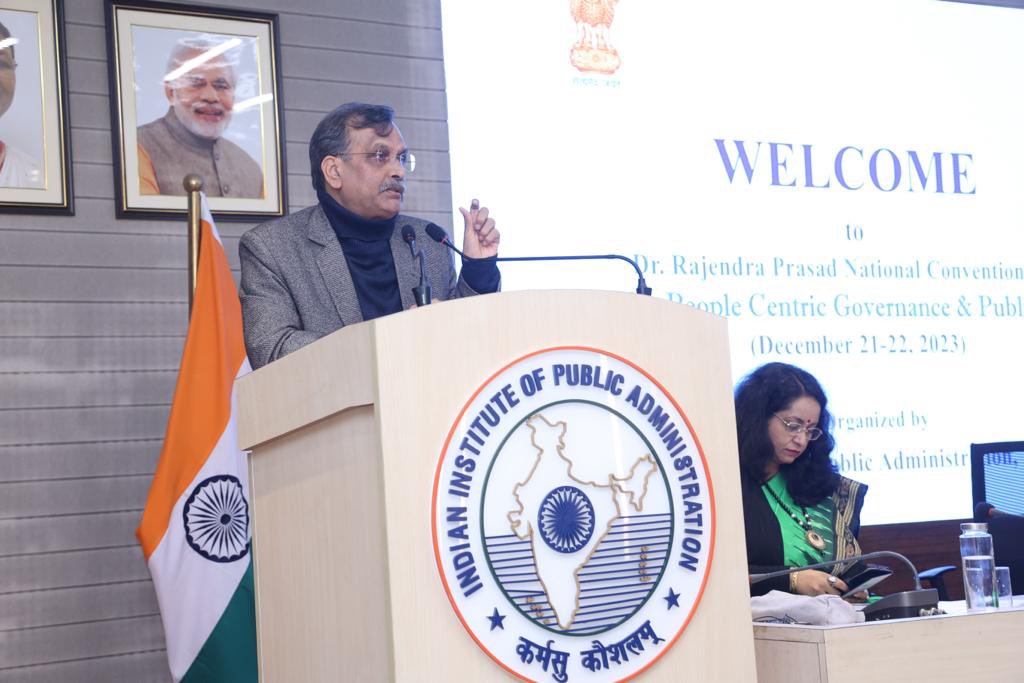 opmips's tweet photo. Chaired a technical session on organisational transformation, Capacity building and Performance improvement in National Convention on “G20: People Centric Governance &amp; Public Policy " organized by Indian Institute of Public Administration, New Delhi. https://t.co/uc34hINihi