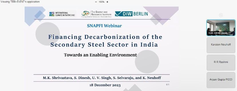 Highlighting key strategies for a greener future in the Indian Secondary Steel Sector, Kaveesh Thakker, Principal, @MultiplesPE, underscores the importance of developing robust scrap channels and effective segregation methods.

#SecondarySteelSector #EnablingEnvironment