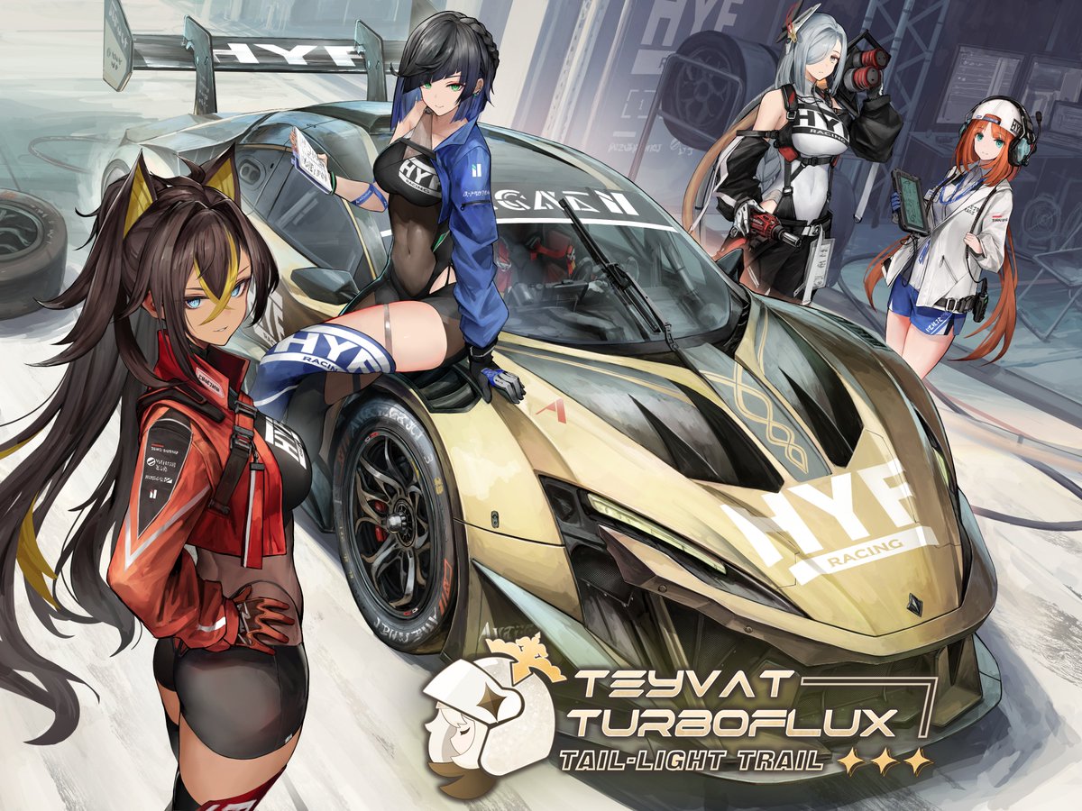 HoYoFair_0's tweet photo. "I hope I don't have to stick my claymore on the accelerator pedal this time." 
4 more days to go until HoYoFair 2024 begins! Are you ready for starting? 

 #HoYoFair2024 #GenshinImpact #TeyvatTurboflux #TTTT #Yelan #Dehya #Shenhe #Nilou https://t.co/XvIhT1jIEv