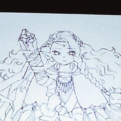 #今月描いたイラストを晒そう

1枚完成、2枚線画まで行きました!!!線画分は年末〜年明けに着色開始する予定です🎨🖌 
