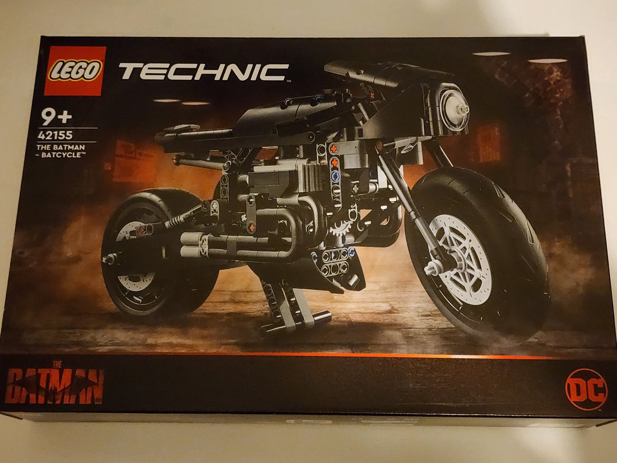 ComicsNerd2's tweet image. BATCYCLE. LET&apos;S GO!

#Lego #Technic #TheBatman