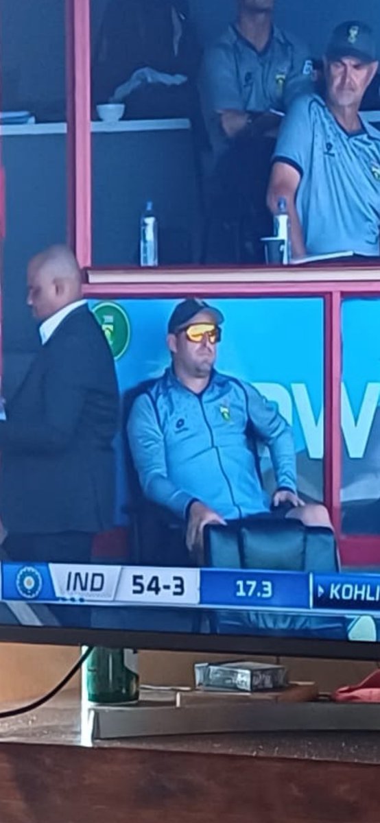 SACS Cricket are really proud to see our First Team coach, Brendon Kleynhans working with the Proteas for the First Test Match against India.