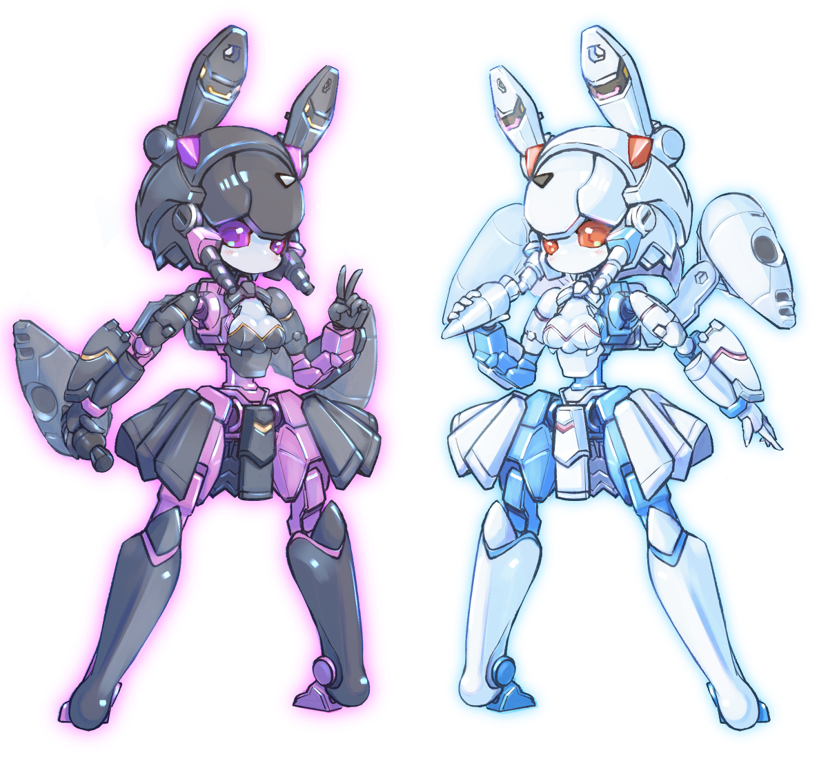 #今年も残りわずかなのでお気に入りの4枚を貼る
来年も魅力的なロボ娘が描きたいですね 