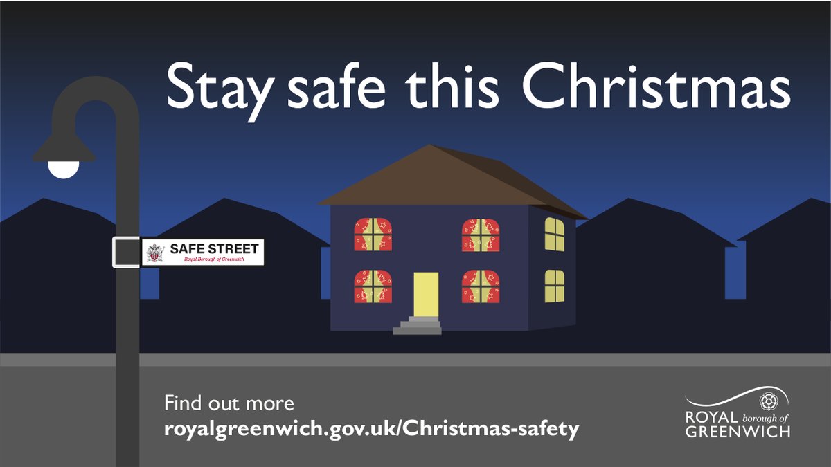 This festive season take extra precautions to prevent burglaries 🏠🎄 If you’re going out or going away for Christmas leaving an empty house, be careful about publicising where you are on social media. You never know who's watching! 🤳👀 royalgreenwich.gov.uk/Christmas-safe…