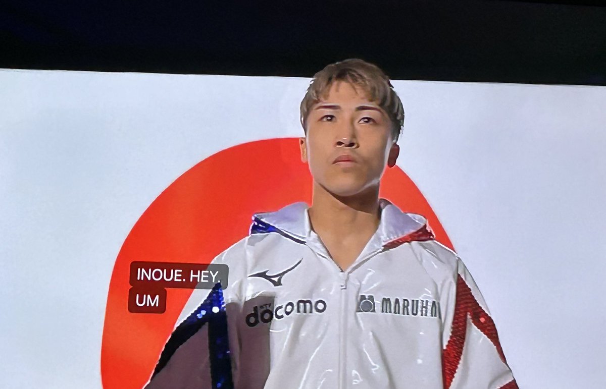 msholly_baby's tweet photo. Y’all the main event is starting! #TeamInoue #InoueTapales #boxing https://t.co/K9rorKoeU0