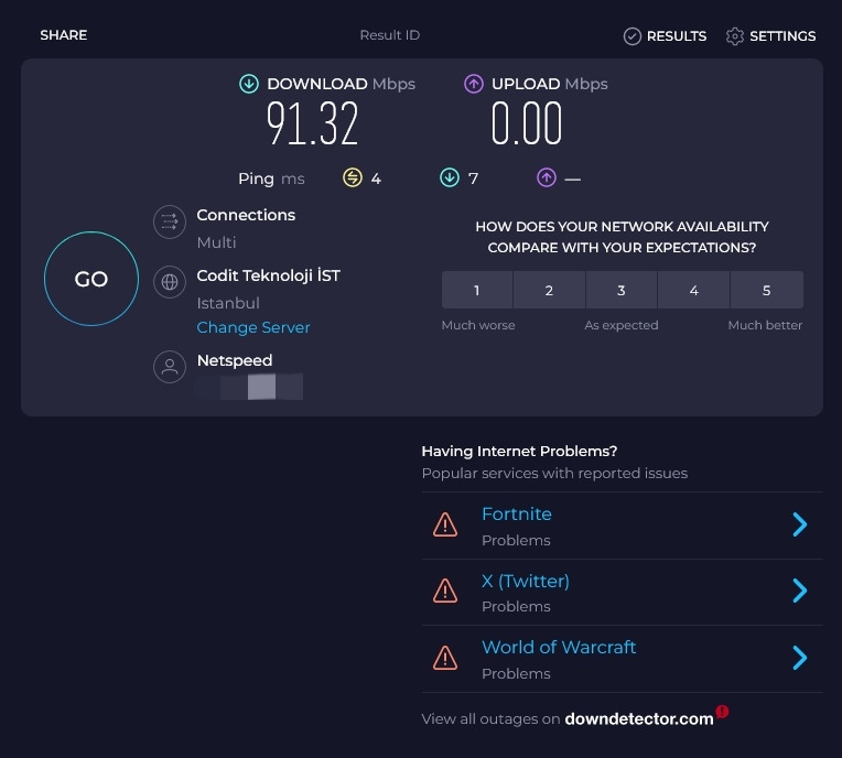 cbf150turkiye's tweet image. Sevgili #netspeed @netspeedtr 
Siz lutfen bundan böyle geliştirme çalışması falan yapmayın. Düzeltmek yerine çalışanı da bozuyorsunuz.
Nerdeyse 3 haftadır doğru dürüst baglanamiyoruz nete, simdi de upload gitti kaç gündür. Yazıktır ya...

#internetdown #internetgitti