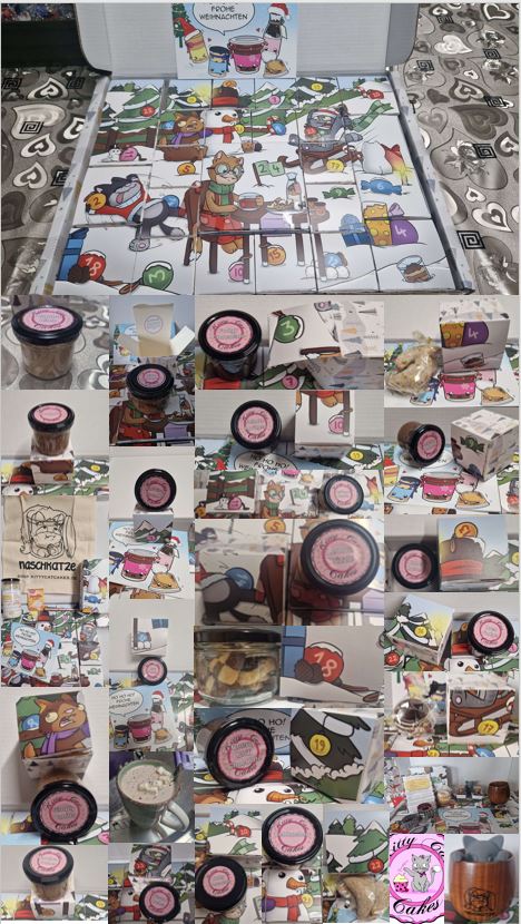 24 Tage lang, jeden Tag eine kleine leckere Überraschung von <a href="/Kittycatcakes_/">KittyCatCakes</a> . Nächstes Jahr vlt nochmal 😋