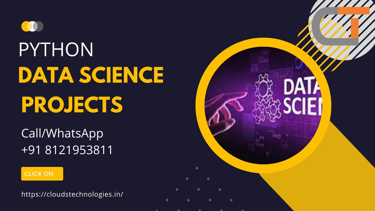 cloudtechpro's tweet image. 👉 Don't just learn, do. Get hands-on with real-world Python data science projects in live training.
Mobile: +91 8121953811,
#Pythondatascience #Pythonieeeprojects #Pythonminiprojects #pythonminiprojects #btechprojects