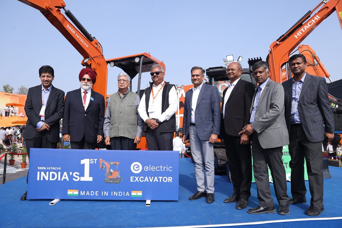 It was an absolute privilege to welcome Mr. Azim Premji, esteemed Chairman of Wipro at our booth at EXCON'23. We extend our sincere gratitude to Mr. Azim Premji &amp; the dignitaries for their visit and encouragement towards our innovative strides in electric excavation technology.