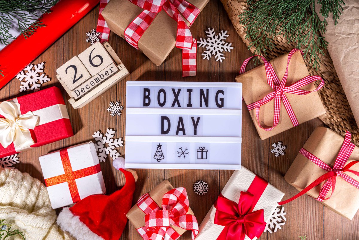 'Boxing Day is here, and we are all about cosy blankets, second helpings, and maybe a little too much laughter! ✨ Whether you're savouring the holiday leftovers or plotting your next movie marathon 🍿🎬, may your day be filled with joy, warmth, and a touch of festive magic! 🎉